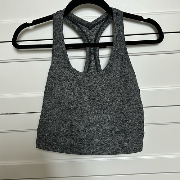 Lululemon Cropped Tank - Grey - Size 6 - Picture 1 of 3
